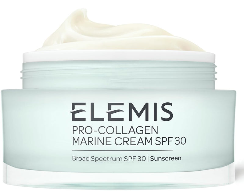 ELEMIS Pro-Collagen Marine Cream SPF30 – Anti-Wrinkle Face Moisturiser, Hydrating Day Cream, 50ml – Original, Ultra-Rich or Rose