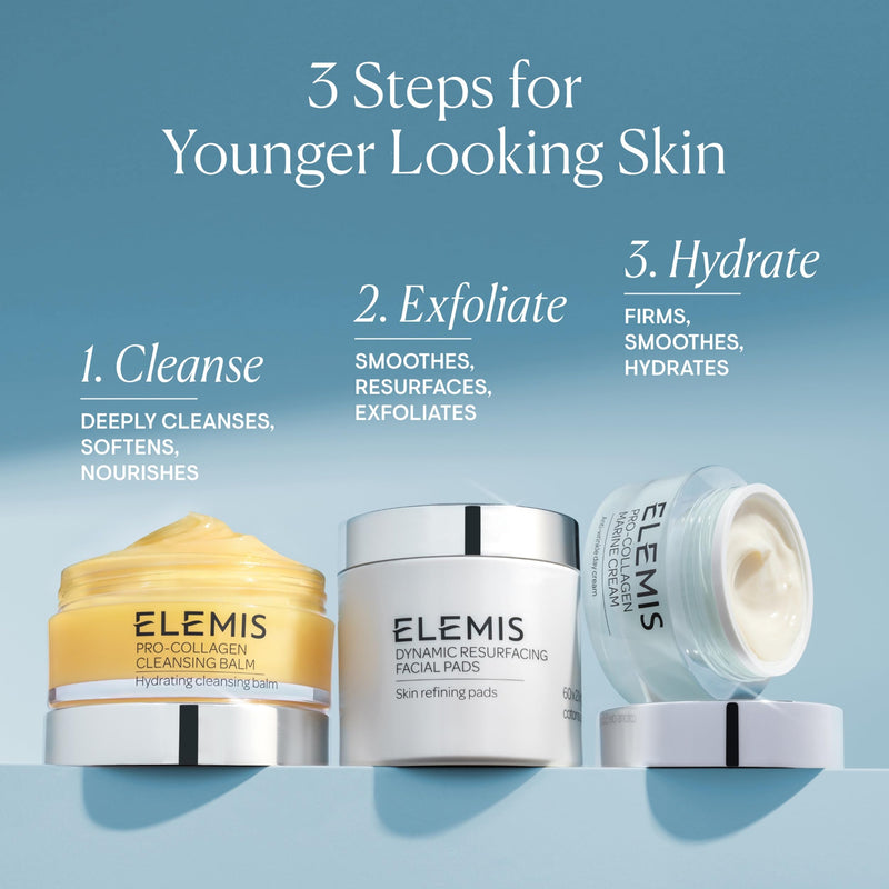 ELEMIS Pro-Collagen Marine Cream SPF30 – Anti-Wrinkle Face Moisturiser, Hydrating Day Cream, 50ml – Original, Ultra-Rich or Rose