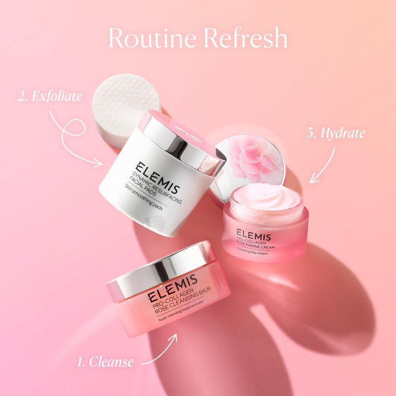 ELEMIS Pro-Collagen Marine Cream SPF30 – Anti-Wrinkle Face Moisturiser, Hydrating Day Cream, 50ml – Original, Ultra-Rich or Rose