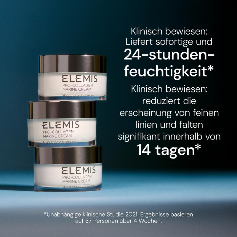ELEMIS Pro-Collagen Marine Cream SPF30 – Anti-Wrinkle Face Moisturiser, Hydrating Day Cream, 50ml – Original, Ultra-Rich or Rose